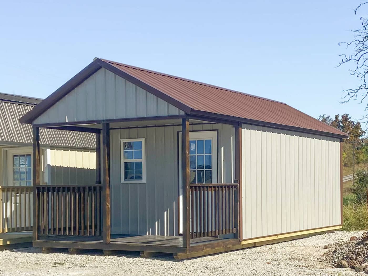 cabin built by Premier Barns in Missouri