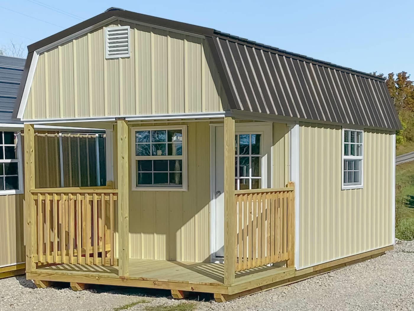 cabin built by Premier Barns in Missouri