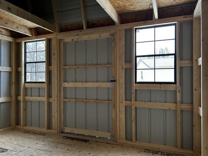 10x12 Highwall Lofted Barn