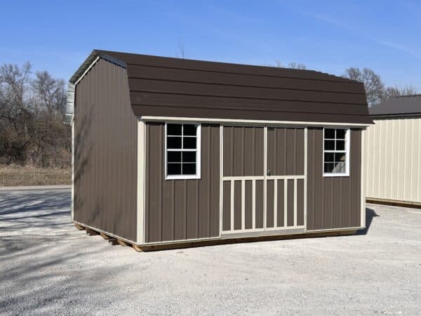 12x16 Highwall Lofted Barn