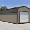 14x28 Highwall Lofted Garage