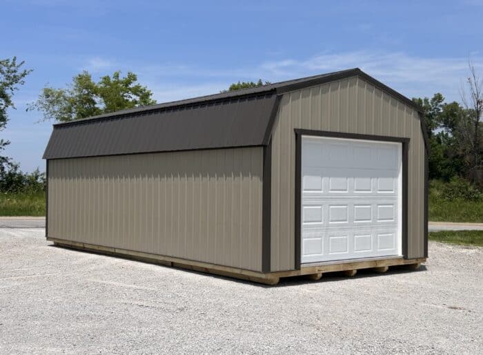 14x28 Highwall Lofted Garage