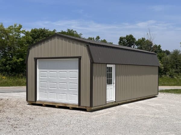 14x28 Highwall Lofted Garage