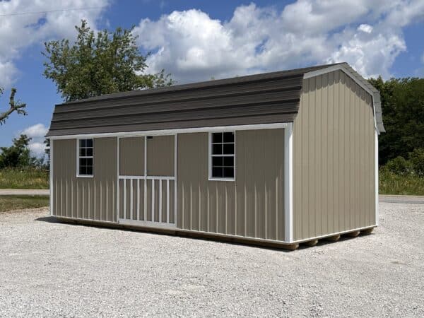 12x24 Highwall Lofted Barn