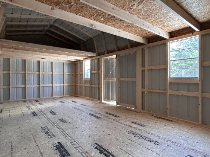 12x24 Highwall Lofted Barn