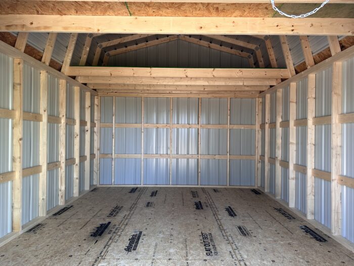 12x16 Highwall Lofted Barn