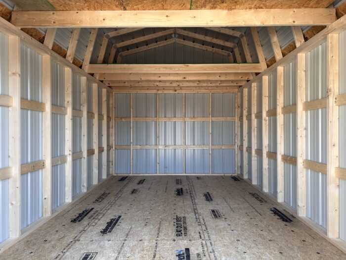 10x16 Highwall Lofted Barn