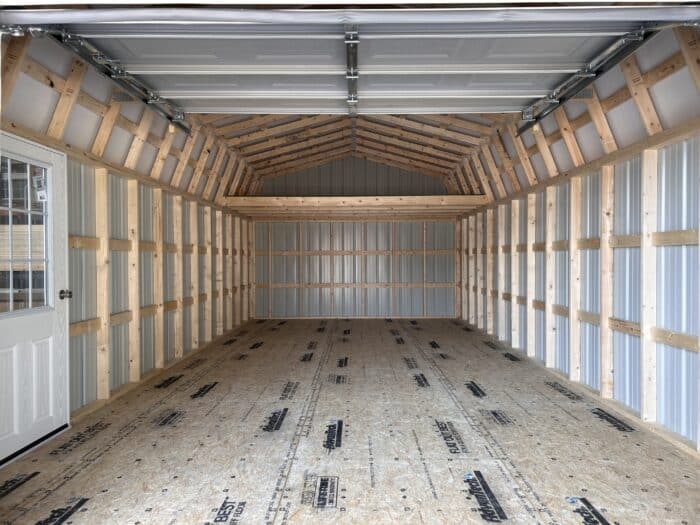 14x28 Highwall Lofted Garage