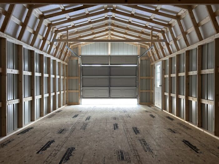 14x28 Highwall Lofted Garage