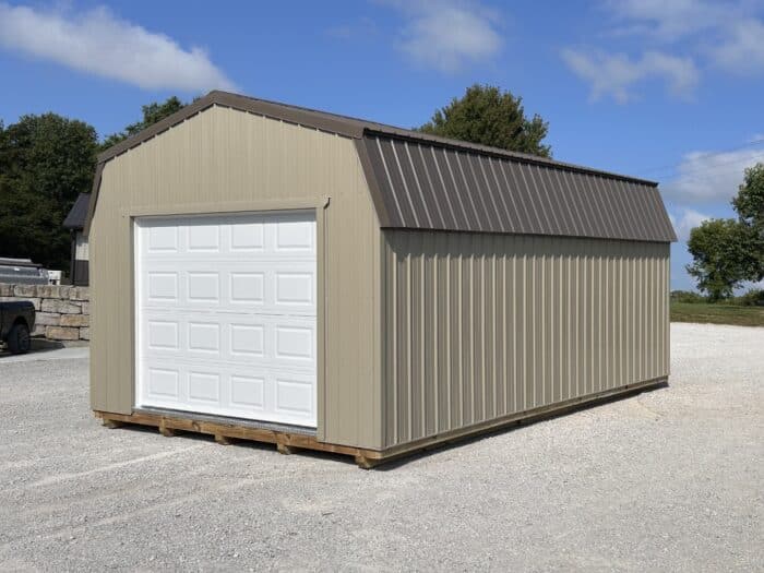 14x24 Highwall Lofted Garage