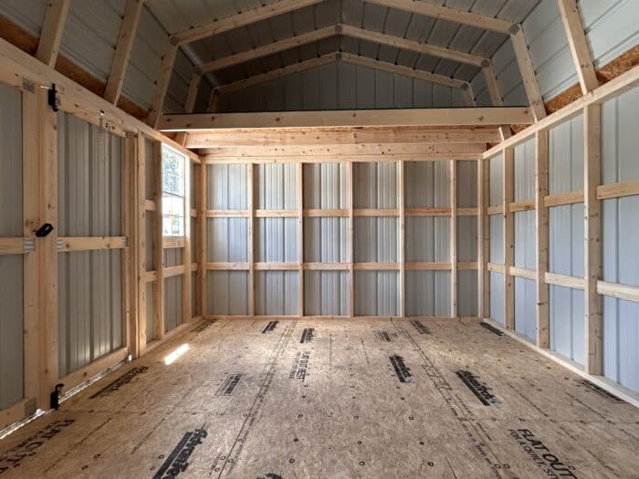 12x16 Highwall Lofted Barn