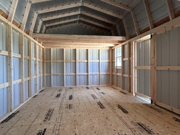 12x20 Highwall Lofted barn