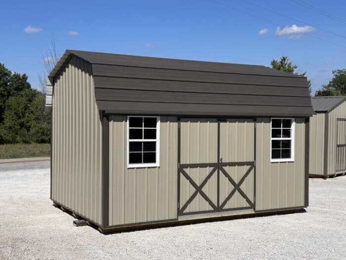 12x16 Highwall Lofted Barn