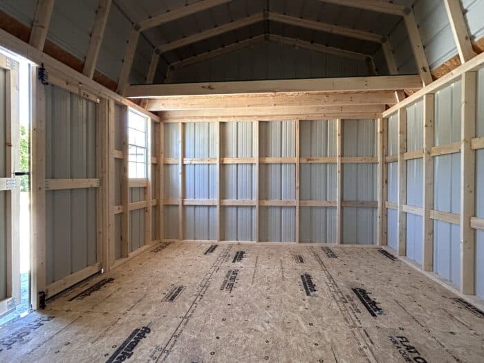 12x16 Highwall Lofted Barn