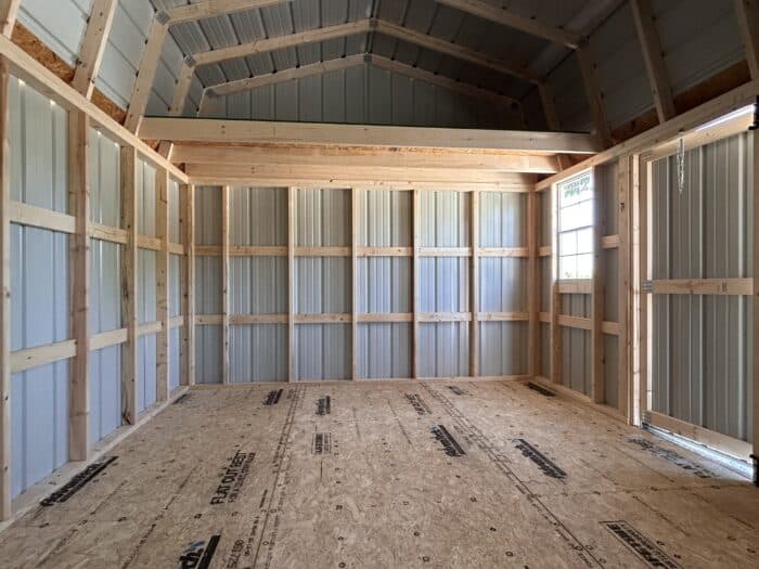 12x16 Highwall Lofted Barn