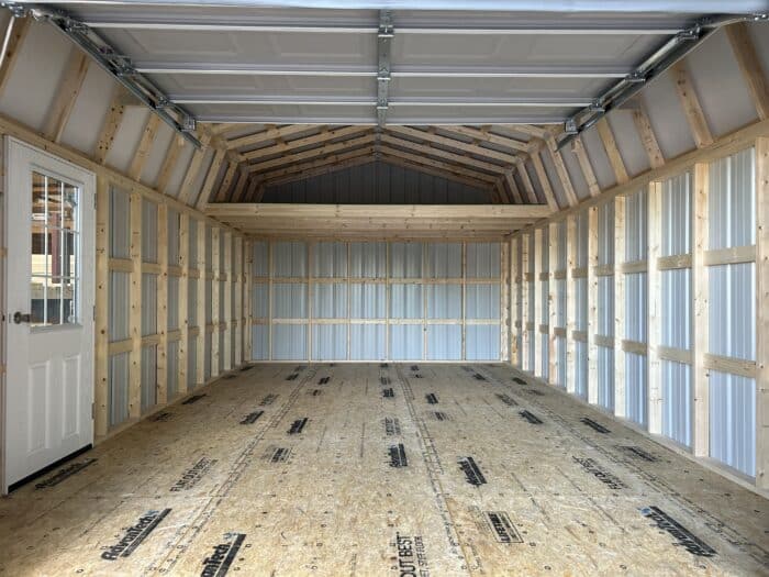 14x24 Lofted Garage