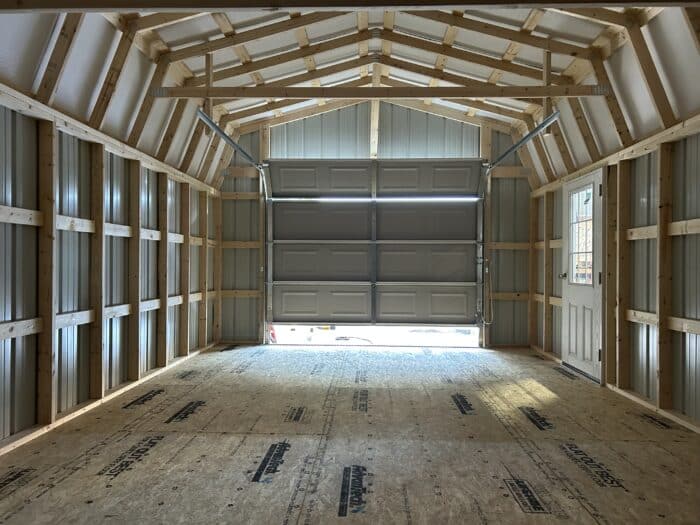 14x24 Lofted Garage