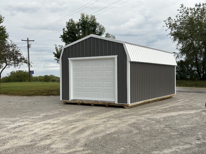 14x24 Lofted Garage
