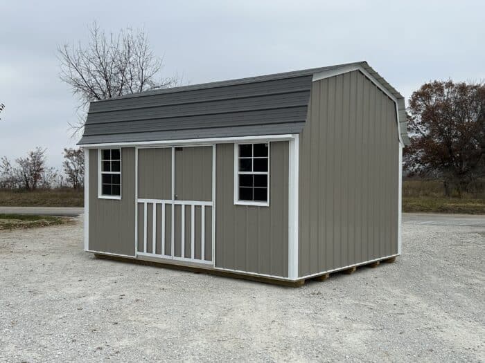 12x16 Highwall Lofted Barn