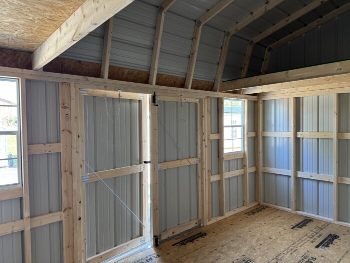 10x16 Highwall Lofted Barn