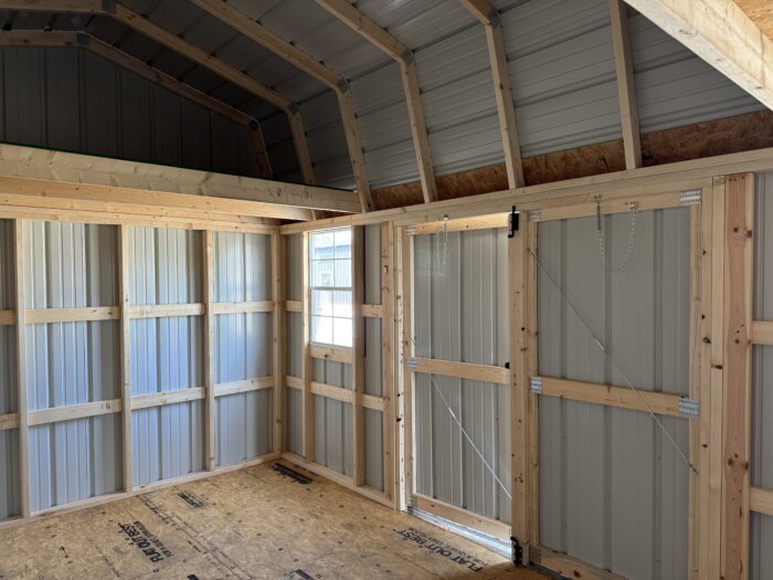 10x16 Highwall Lofted Barn