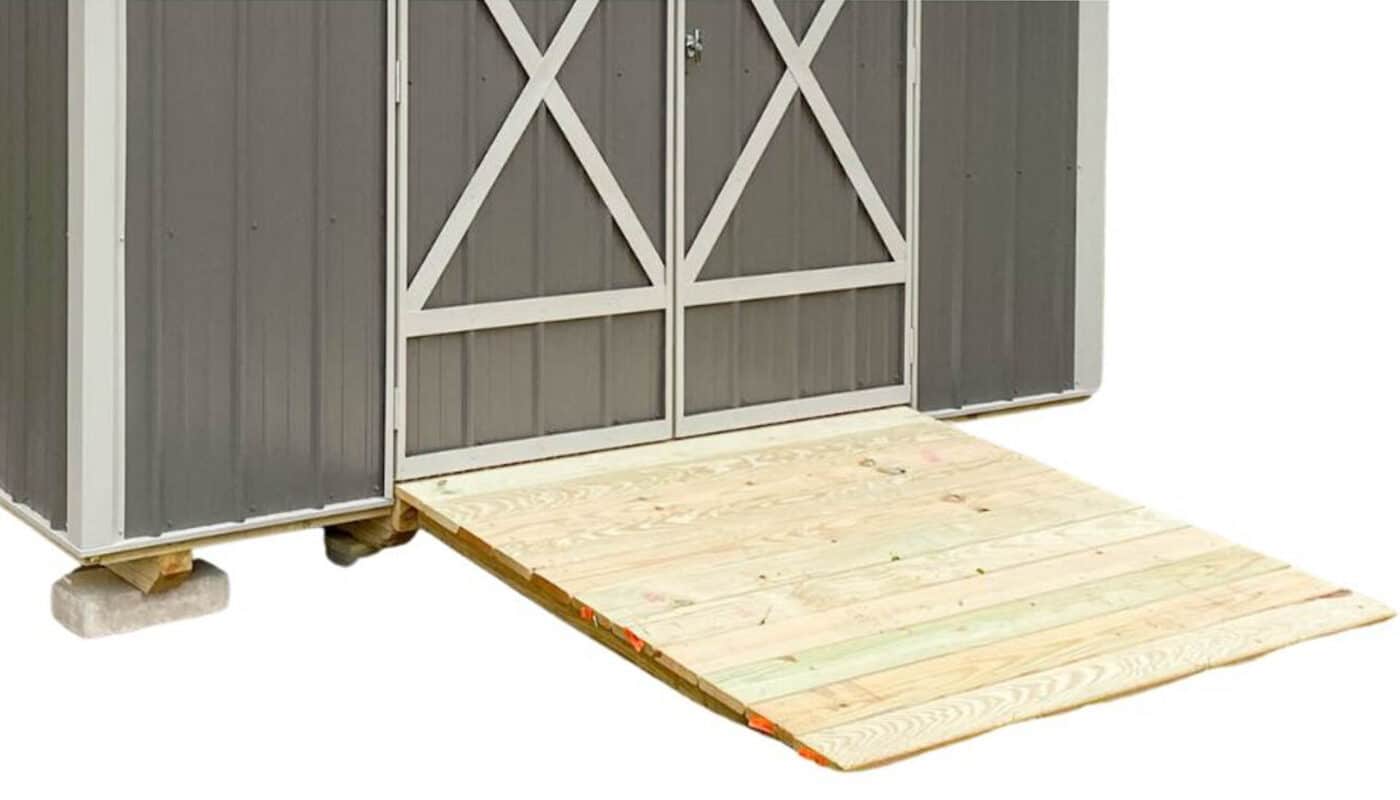ramps used by Premier Barns in Missouri