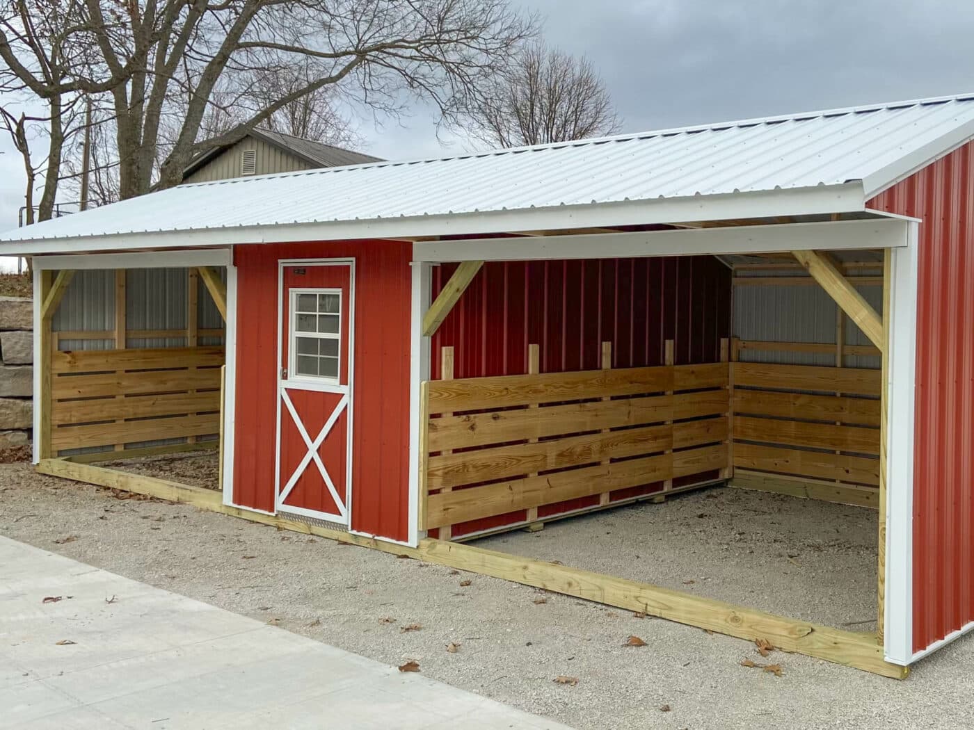 animal shelter built by Premier Barns in Missouri