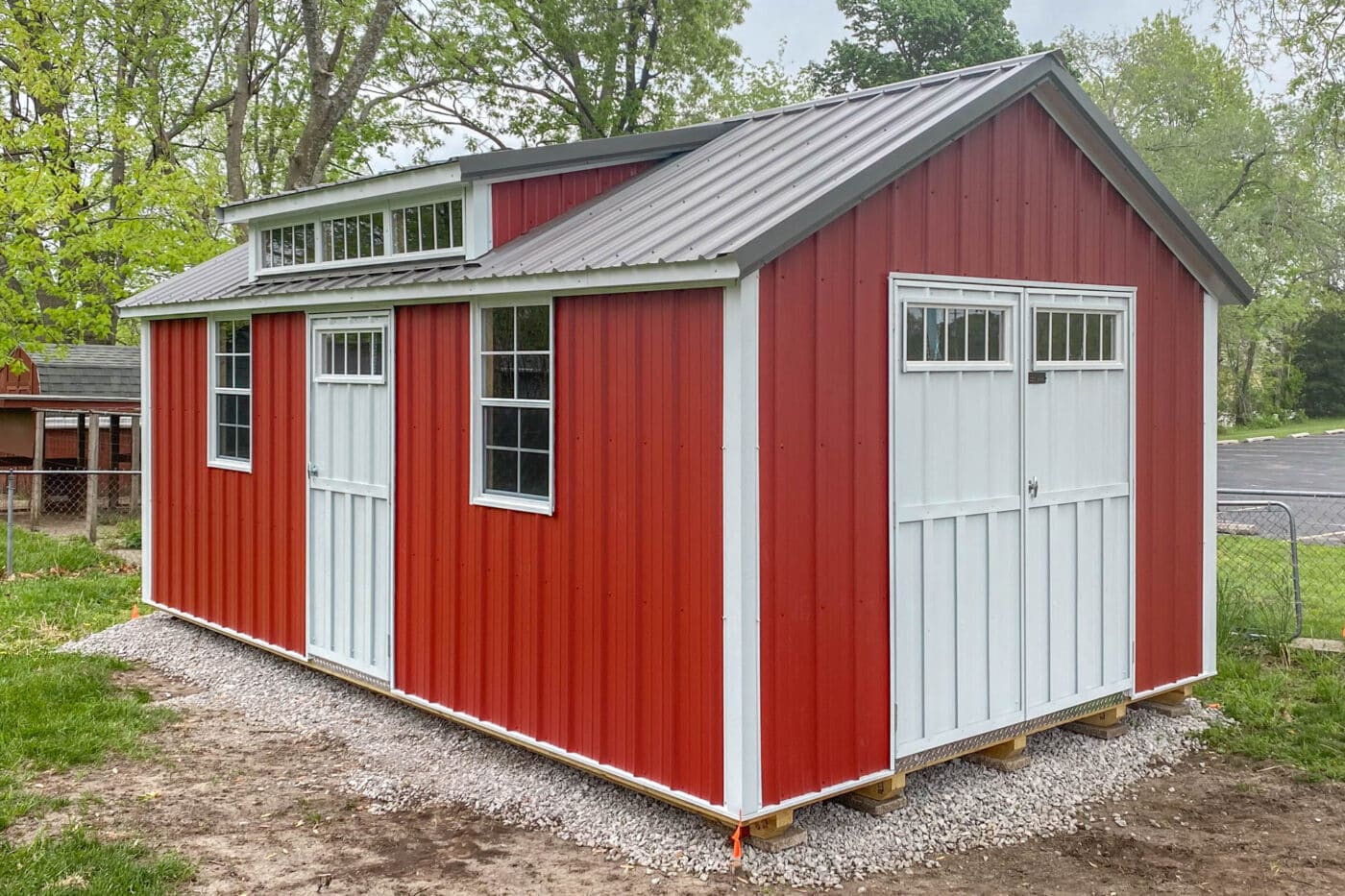 sheds built by Premier Barns in Missouri and Kansas