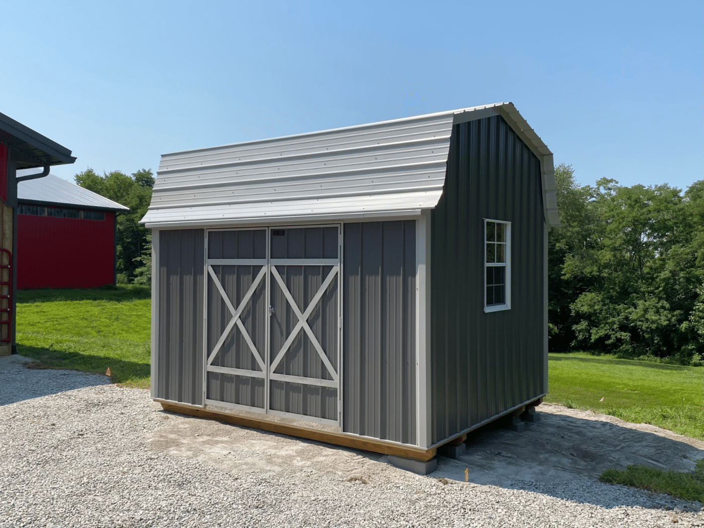 small highwall lofted barn in missouri for sale